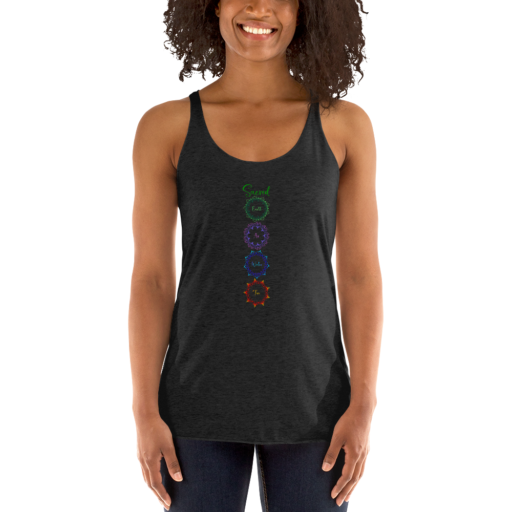 The Sacred Four Elements Women's Tank from The BhakTee Life