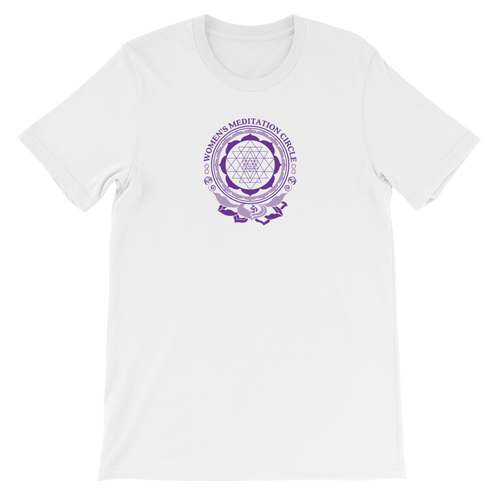 Sarasota Women's Meditation Circle Short-Sleeve Unisex T-Shirt / Tee Shirt from The BhakTee Life Brand.
